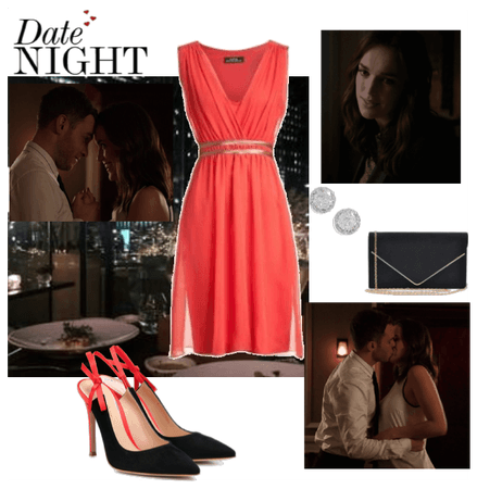 jemma simmons 6's aniversary outfit
