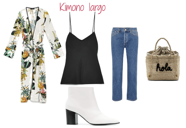 kimono y pantalón