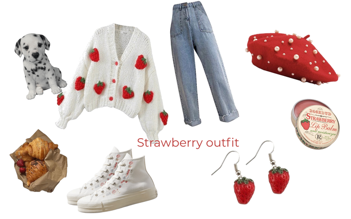 strawberry outfit🍓