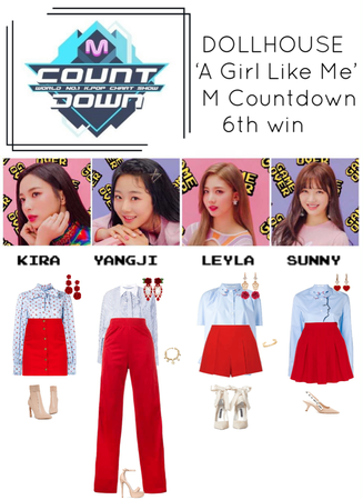 {DOLLHOUSE} M Countdown ‘A Girl Like Me’ 6th Win