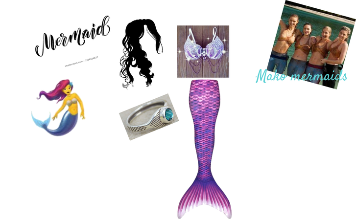 mako mermaids me -for if I were in my favorite tv show challenge-