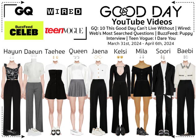 GOOD DAY (굿데이) [YOUTUBE VIDEOS]