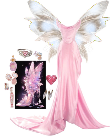 challenge entry | pink silk with butterflies
