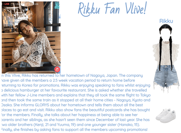 Rikku second fan Vlive