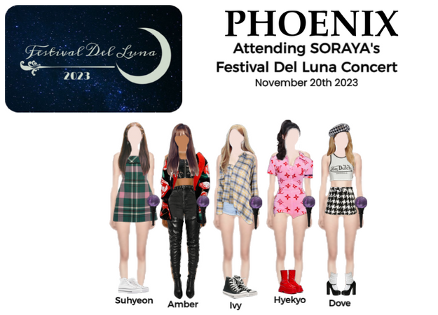PHOENIX (피닉스) Attending Festival Del Luna 2023