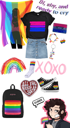 PRIDE OUTFIT 🏳️‍🌈🏳️‍🌈🤍