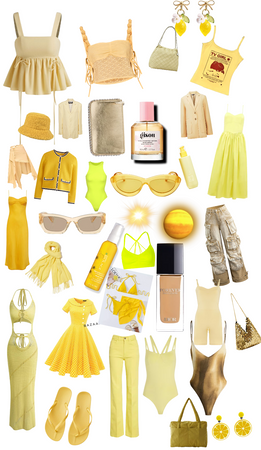 Yellow skin 🐤🍋🍌🍍✨️🌅🌕🌙⭐️🪐☀️🏅
