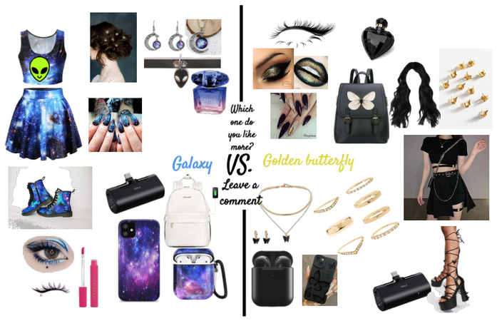 Galaxy VS. Golden Butterfly