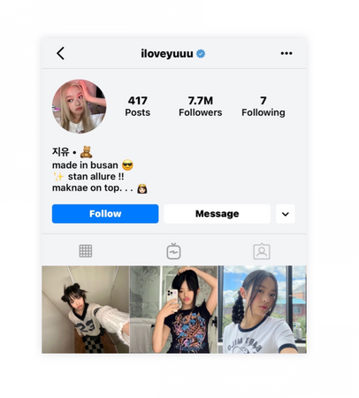 ORPHIC (오르픽) [JIYU] Instagram Profiles 2024