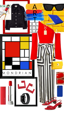Mondrian Art Inspired