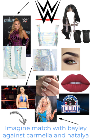 wwe outfit inspired