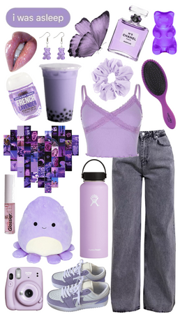 Purple Hairbrush