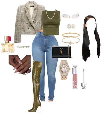 Zara Blazer | YSL Handbag