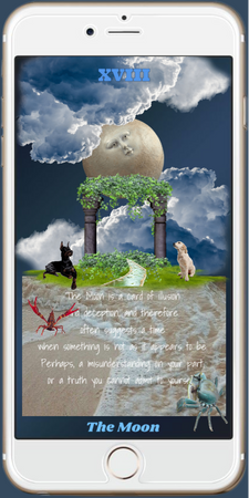 “Tarot Card: the Moon” Wallpaper