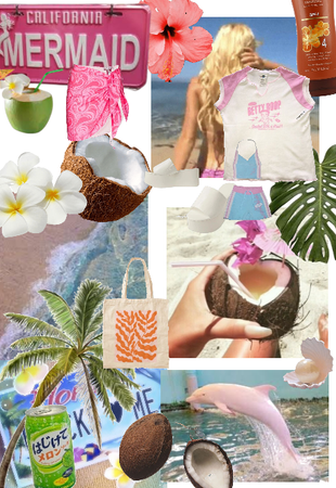 coconut girl 🌊🏝️🥥