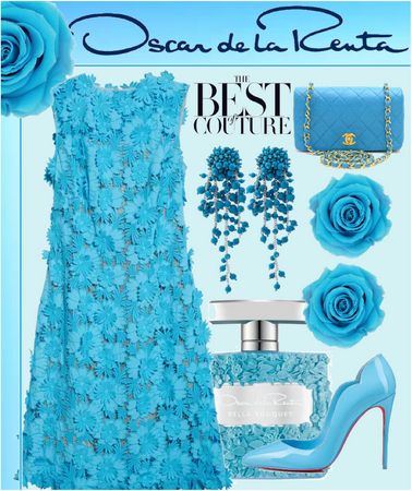 blue couture