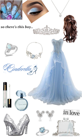 Cinderella Prom Inspo 🩵🤍