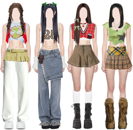 K-Pop Girl Group Outfits