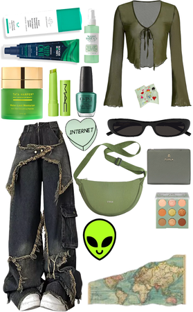 green and cool style