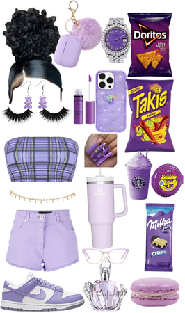 Purple girly