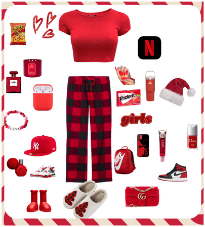 Red theme to get ready for christmas