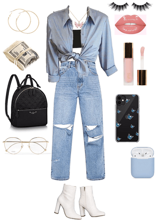blue outfit 💙