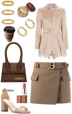 Brown and Beige