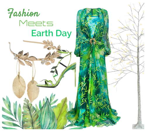 Nat. Earth Day: Mother Nature Inspired Look