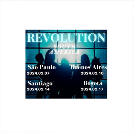 Revolution Tour South America