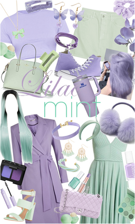 Lilac and Mint
