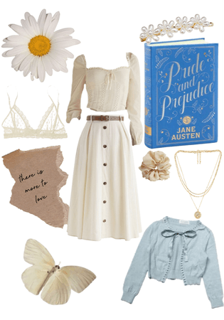 Book cover inspired outfit