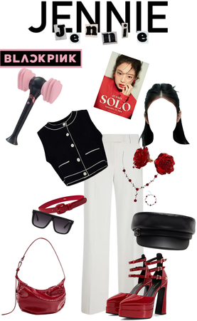 Jennie inspired solo outfit