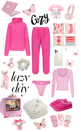 cozy in pink