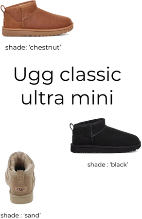 Ugg classic ultra minis