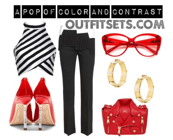 A Pop Of Color and Contrast
