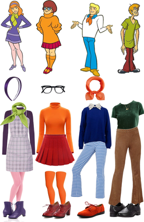 Scooby Doo inspired outfits