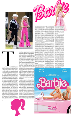 Barbie newspaper