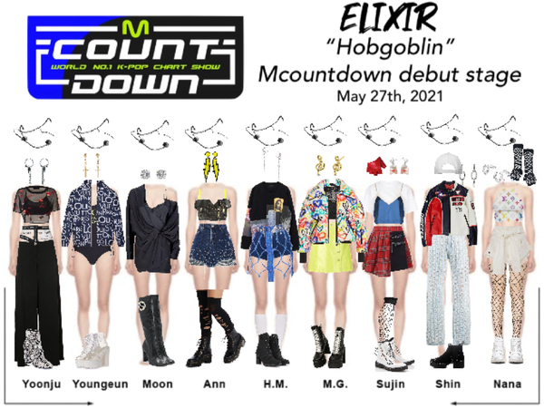 ELIXIR (엘릭서) “Hobgoblin” Mcountdown debut stage