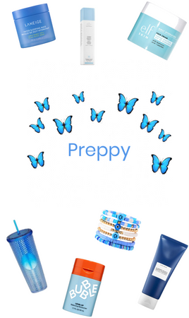 Blue & preppy 💙🦋