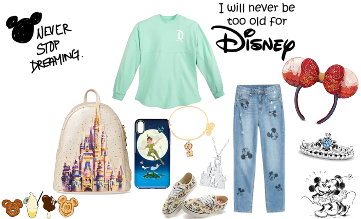 Walt Disney Wold 50th Anniversary outfit
