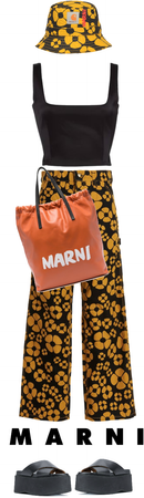 Marni in flowers