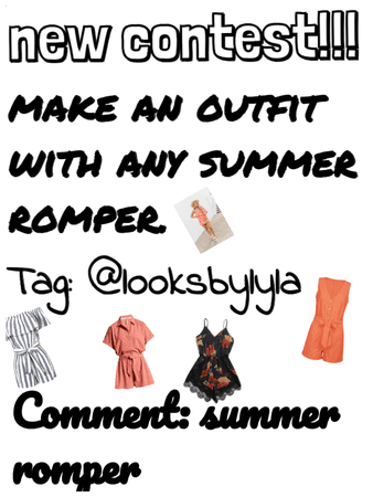 Contest! Make a summer romper set!