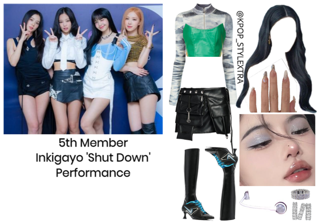 Blackpink- AIIYL inkigayo stage Outfit | ShopLook