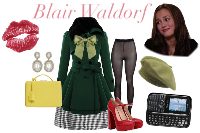 Blair waldorf inspired outfit