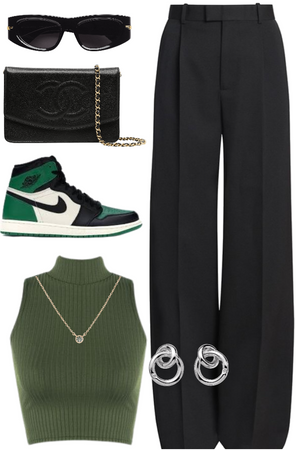 Twist on classy outfit