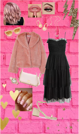 Pink Coat Look