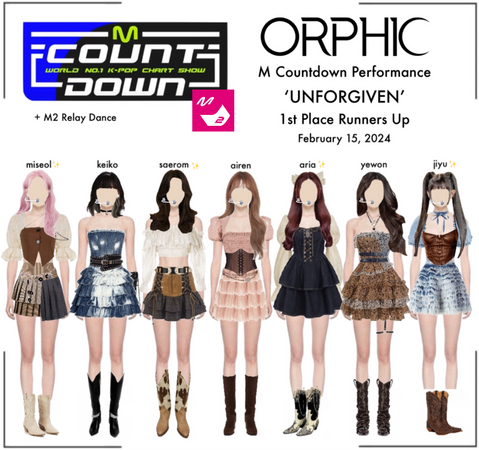 ORPHIC (오르픽) ‘UNFORGIVEN’ M Countdown