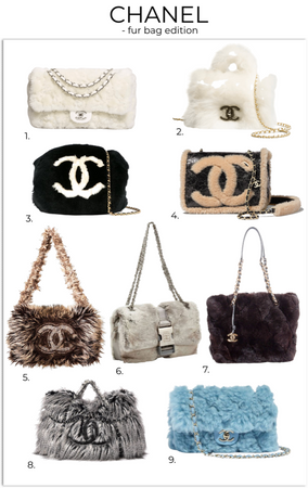Chanel fur bag edition