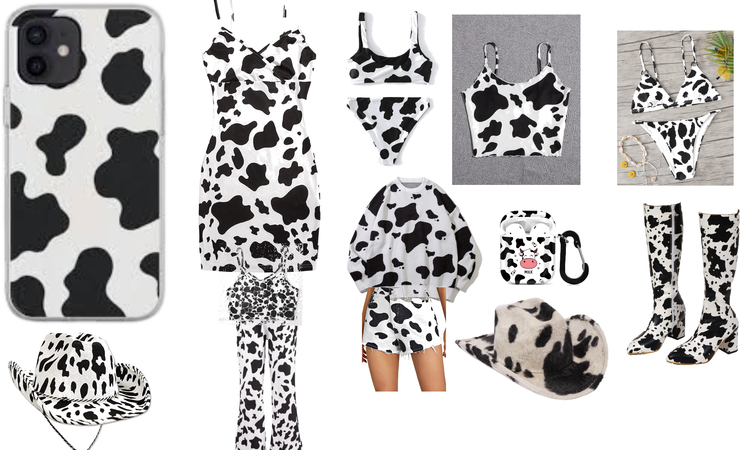 cow print with everything