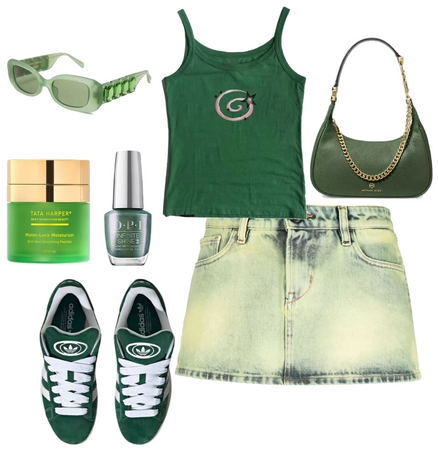 groene outfit compositie cpl